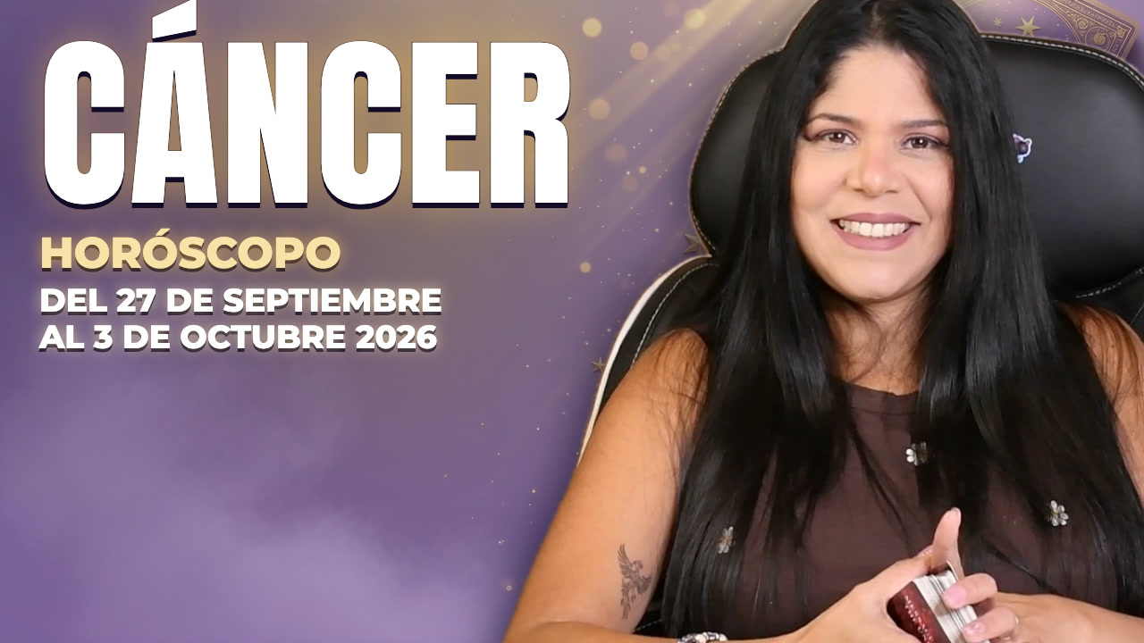 Horóscopo semanal de Cáncer — 27 de septiembre al 3 de octubre 2026 — El Tarot de Karle