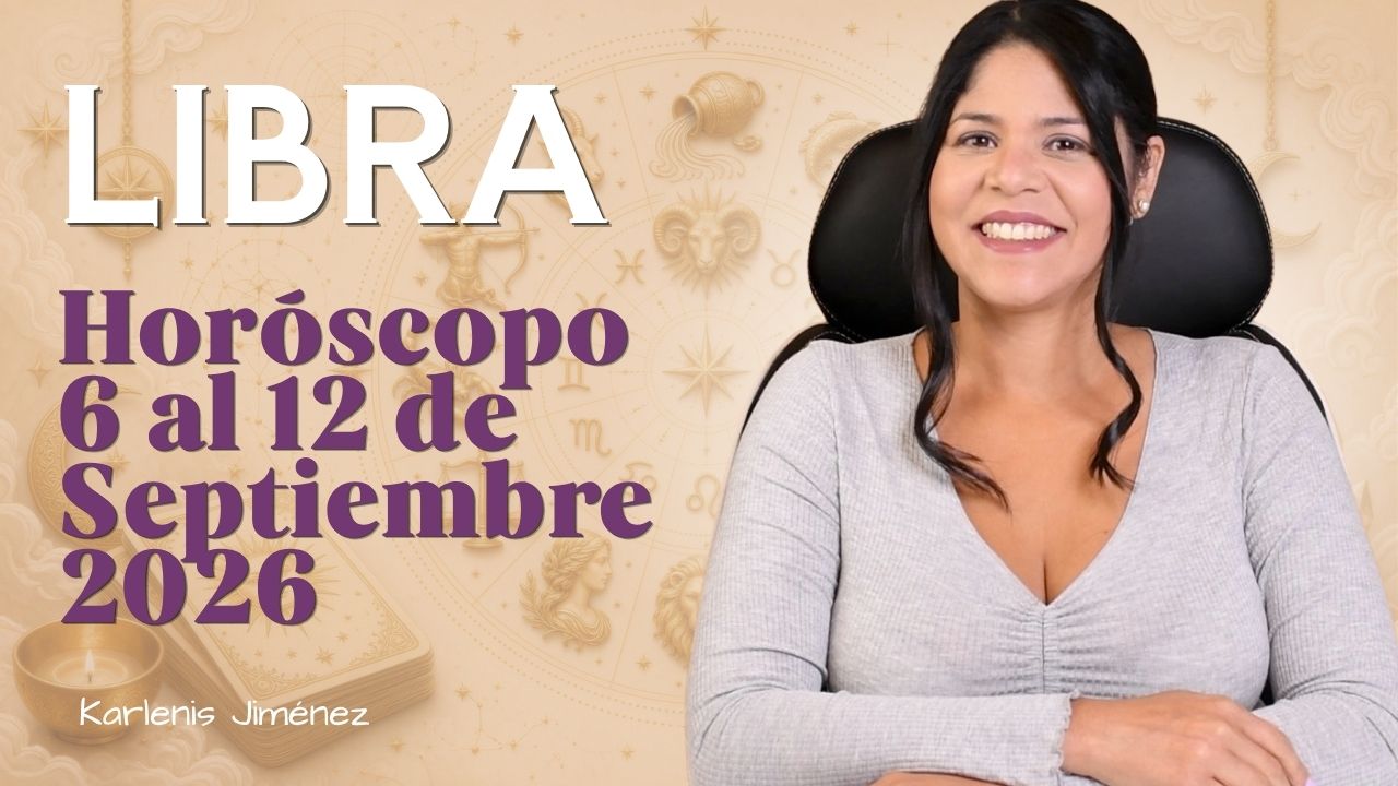 Horóscopo semanal de Libra — 6 al 12 de septiembre 2026