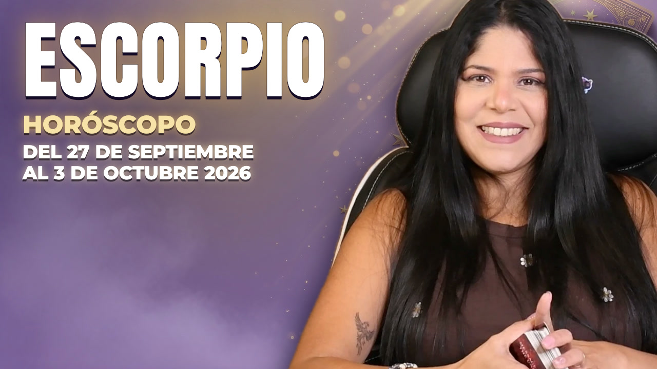 Horóscopo semanal de Escorpio — 27 de septiembre al 3 de octubre 2026 — El Tarot de Karle
