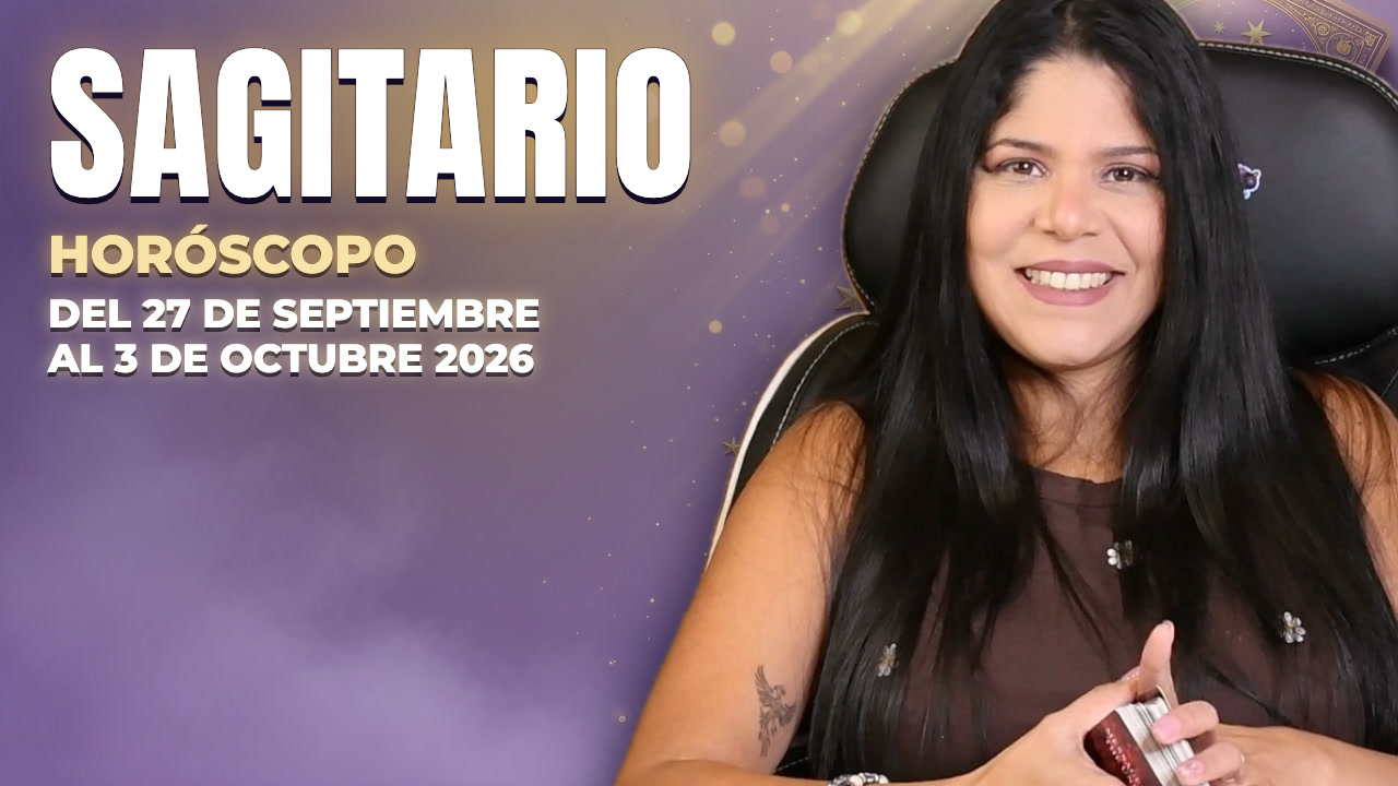 Horóscopo semanal de Sagitario — 27 de septiembre al 3 de octubre 2026 — El Tarot de Karle